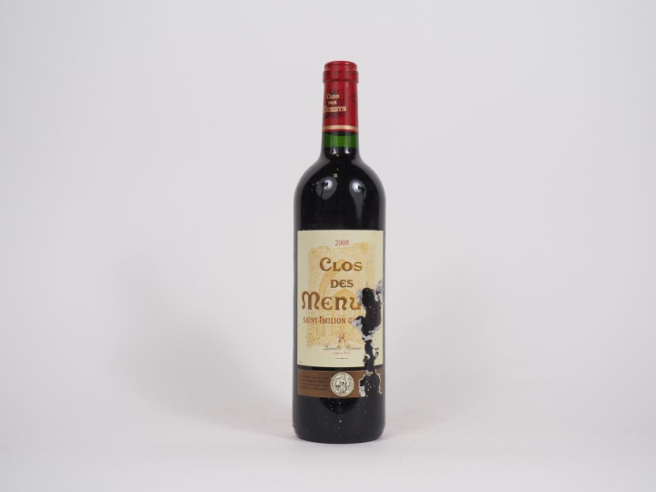 1 BOUTEILLE CLOS DES MENUTS GC ST ÉMILION - 2008 - ETA