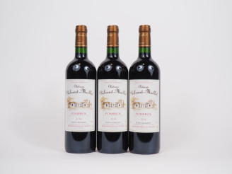 Vente aux enchères 3 BOUTEILLES CHÂTEAU THIBEAUD MAILLET POMEROL - 2014