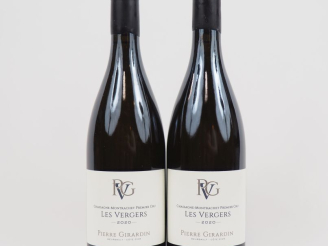 Vente aux enchères 2 BOUTEILLES CHASSAGNE MONTRACHET 1er CRU "LES VERGERS" DOMAINE PIERRE