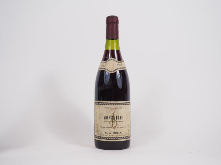 1 BOUTEILLE MONTHÉLIE JULES BELIN - 1989