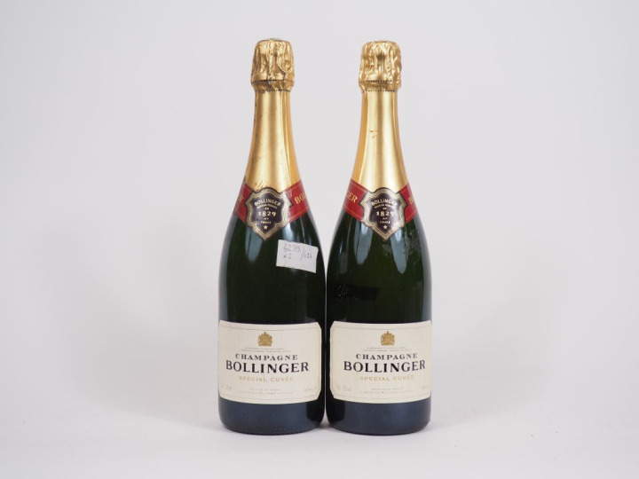 2 BOUTEILLES CHAMPAGNE BOLLINGER 'SPÉCIAL CUVÉE'
