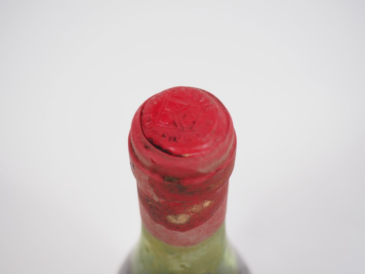 1 BOUTEILLE CHÂTEAU DE FONSALETTE CÔTES DU RHÔNE - 1973 - 5 CM - COULE