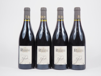 Vente aux enchères 4 BOUTEILLES CAIRANNE COTES DU RHÔNE VILLAGES DOMAINE DE LA PRÉSIDENTE