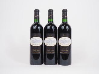 Vente aux enchères 3 BOUTEILLES CHÂTEAU BOUSCASSÉ 'VIEILLES VIGNES' MADIRAN - 2009