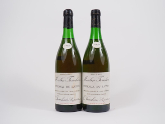 Vente aux enchères 2 BOUTEILLES MOULIN TOUCHAIS COTEAUX DU LAYON  - 1969 - 3 CM