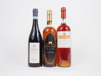 Vente aux enchères 3 BOUTEILLES VINS ITALIENS : 1 CA VIOLA BRIC DU LUV BARBERA D'ALBA 201