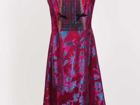 Christian LACROIX Ensemble veste et robe probablement en partie en soi