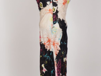 Vente aux enchères Christian LACROIX, Bazar Robe à fines bretelles en soie (100%), à déco