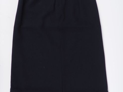 Création Pierre CARDIN Jupe longue noire, taille haute. Fermeture par 