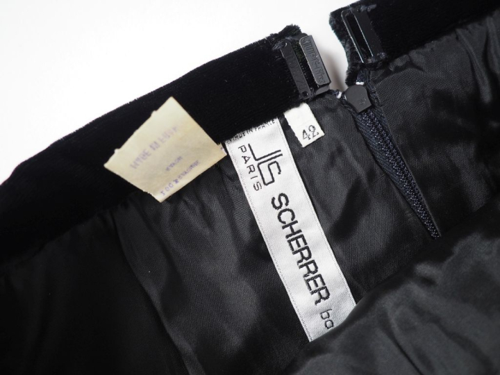Jean-Louis SCHERRER, Boutique, Paris Jupe longue en rayonne (100%) de 