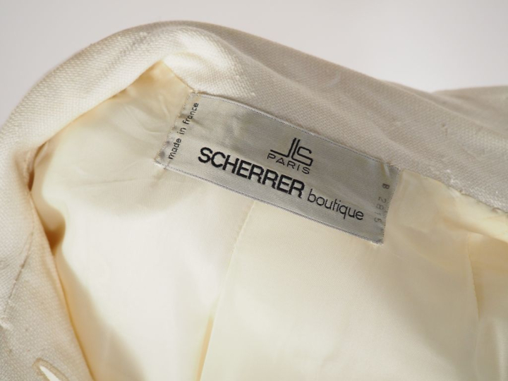 Jean-Louis SCHERRER, Boutique, Paris Ensemble comprenant :  - une robe