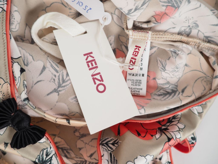 KENZO Caraco en polyester (91%) et élasthane (9%), à décor de fleurs s