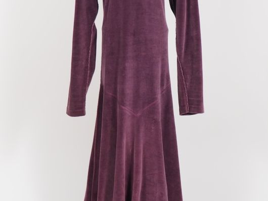 Sonia RYKIEL, Paris Ensemble comprenant :  - une robe en coton (90%) e