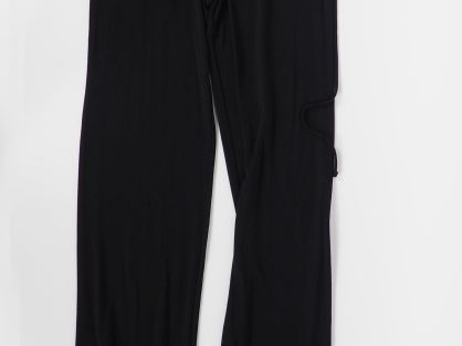 Sonia RYKIEL Ensemble comprenant :  - un pantalon fluide noir en visco