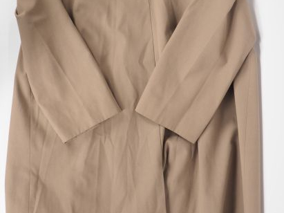 Claude HAVREY Trench en polyester (83%) et coton (17%) de couleur taup