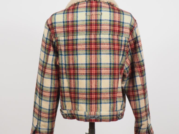 GAULTIER Jean's Manteau court en polyester (60%), laine (30%) et acryl