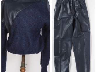 Vente aux enchères TORRENTE, Haute Boutique, Paris Ensemble pull pantalon.  Le pantalon à