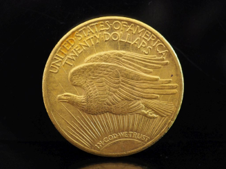 Vente aux enchères Pièce de 20 Dollars or, 1924. FRAIS ACHETEURS 10% HT.   
