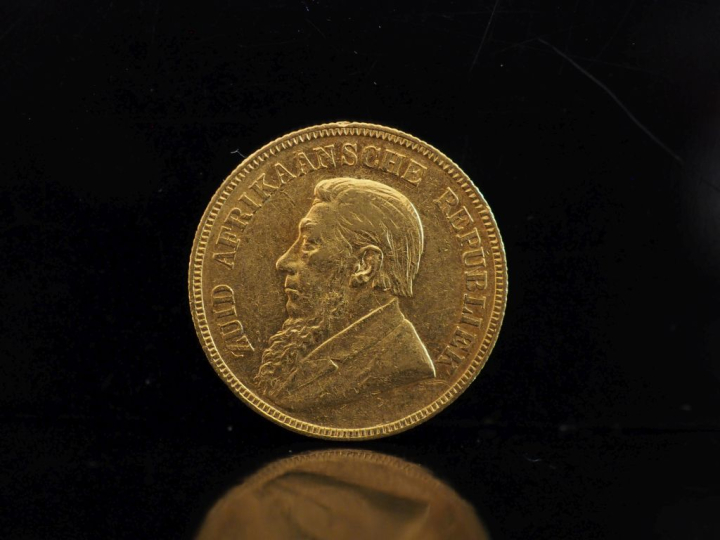 Pièce de 1 Pond or, 1893.  FRAIS ACHETEURS 10% HT.   