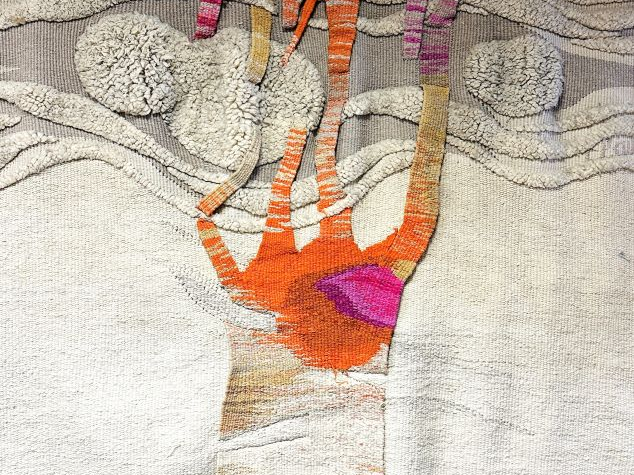 Claudine AUGE CLARENS. Hommage à Joë Bousquet " le roi du sel". Tapiss