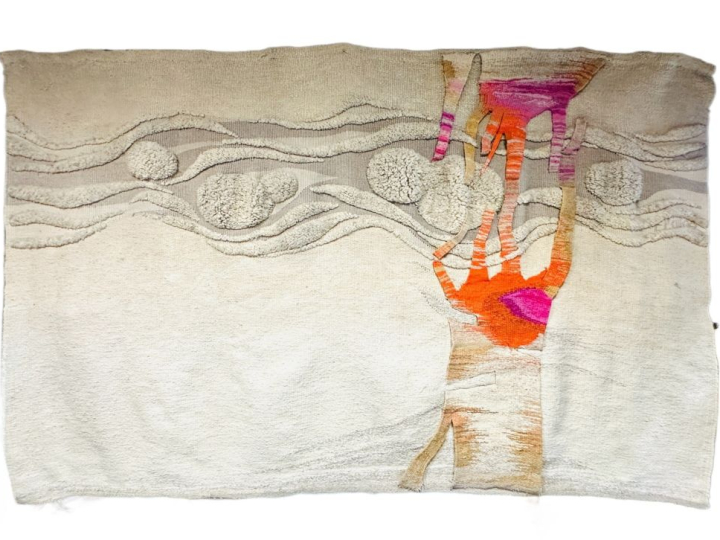 Claudine AUGE CLARENS. Hommage à Joë Bousquet " le roi du sel". Tapiss