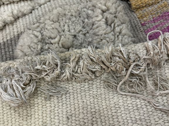 Claudine AUGE CLARENS. Hommage à Joë Bousquet " le roi du sel". Tapiss