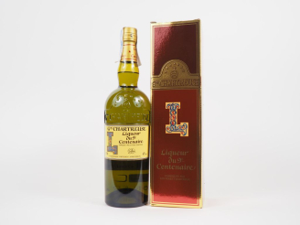 Vente aux enchères 1 BOUTEILLE CHARTREUSE LIQUEUR DU 9EME CENTENAIRE EXPORT ESPAGNE - 201