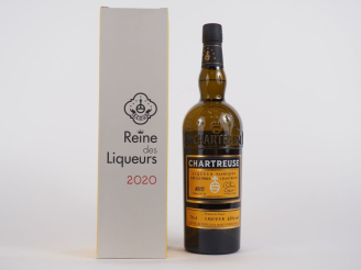 Vente aux enchères 1 BOUTEILLE CHARTREUSE "LA REINE DES LIQUEURS" EXPORT ALLEMAGNE - 2020