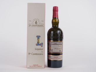 Vente aux enchères 1 BOUTEILLE CHARTREUSE LIQUEUR 9EME CENTENAIRE - 2019 - N°10701