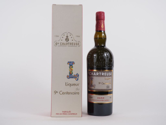 Vente aux enchères 1 BOUTEILLE CHARTREUSE LIQUEUR 9EME CENTENAIRE - 2019 - N°10696