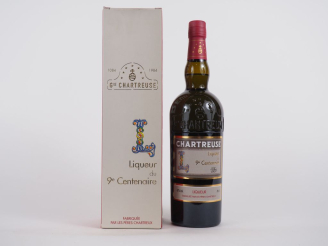 Vente aux enchères 1 BOUTEILLE CHARTREUSE LIQUEUR 9EME CENTENAIRE - 2019 - N°10700