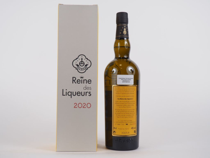 1 BOUTEILLE CHARTREUSE "LA REINE DES LIQUEURS" EXPORT ALLEMAGNE - 2020