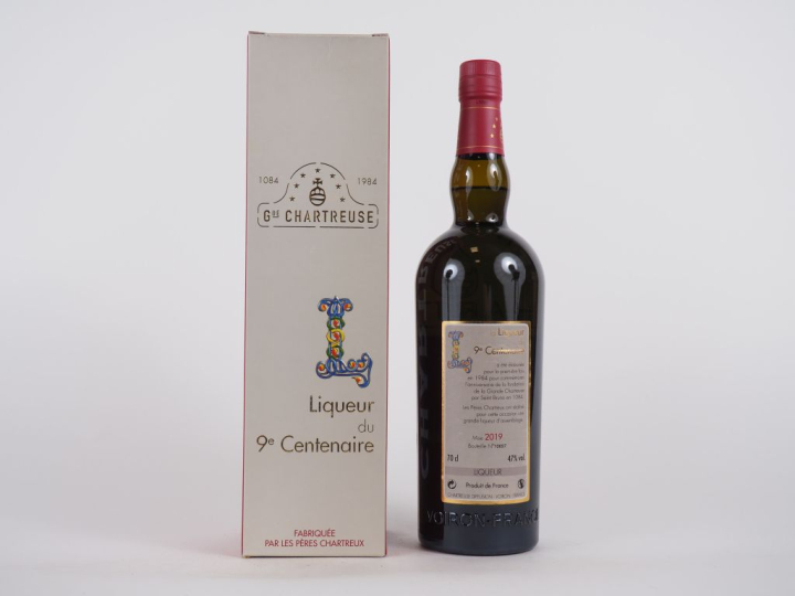 1 BOUTEILLE CHARTREUSE LIQUEUR 9EME CENTENAIRE - 2019 - N°10697
