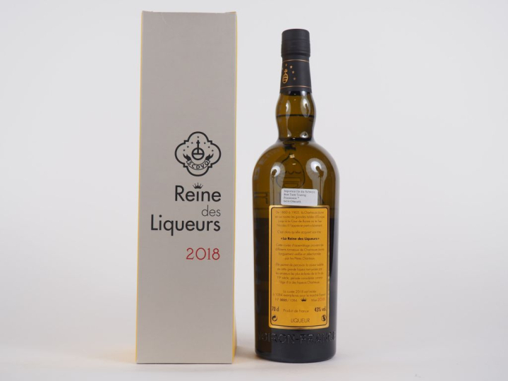 1 BOUTEILLE CHARTREUSE "LA REINE DES LIQUEURS" EXPORT ALLEMAGNE - 2018