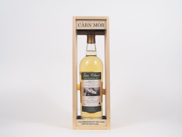 AULTMORE 11 YEARS JIM CLARK 50TH ANNIVERSARY BOTTLE N°203/400 70 cl - 