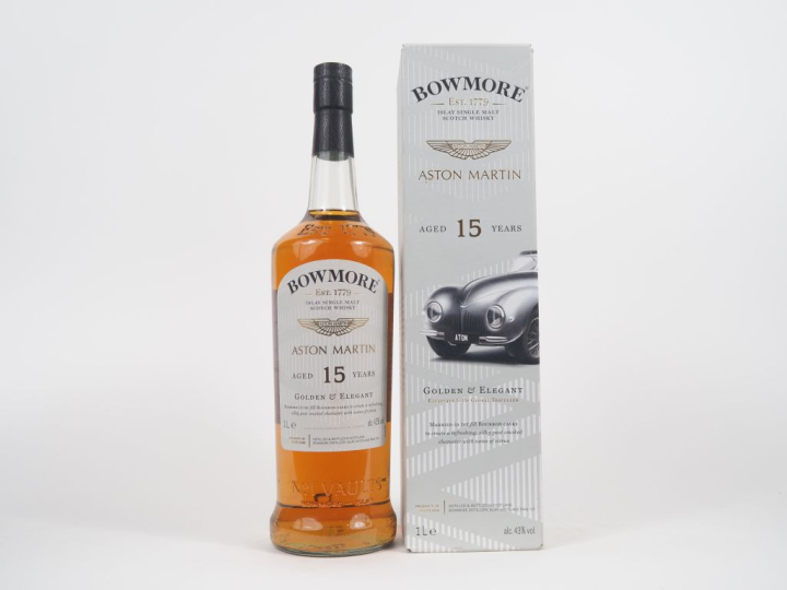 BOWMORE  15 YEARS ASTON MARTIN 100 cl - 43 %