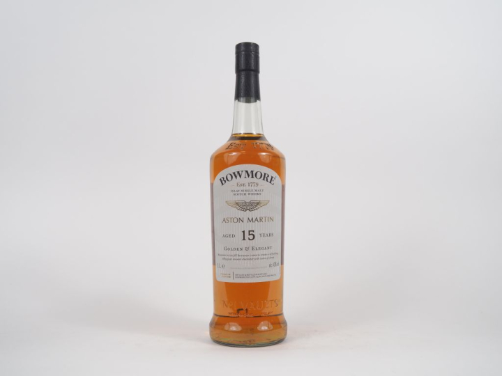 BOWMORE  15 YEARS ASTON MARTIN 100 cl - 43 %