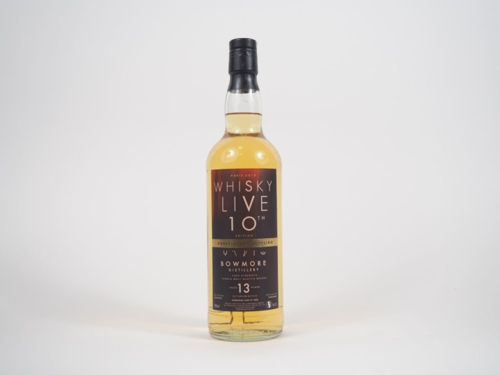 BOWMORE 13 YEARS SIGNATORY VINTAGE WHISKY LIVE PARIS 10TH EDITION CASK