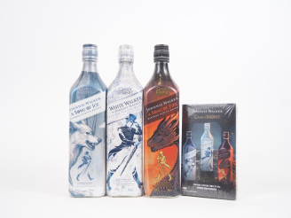 Vente aux enchères JOHNNIE WALKER GAMES OF THRONE 'LIMITED EDITION' (3 BOUTEILLES):
A SON