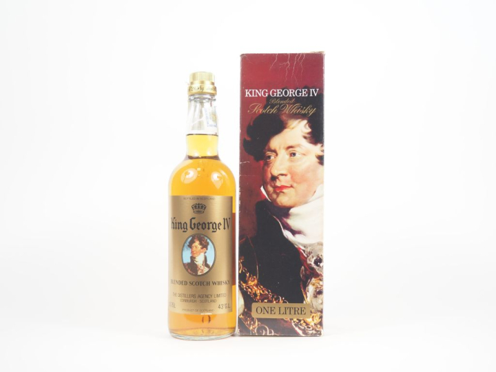 KING GEORGES IV THE DISTILLERS AGENCY  75 cl - 43 %