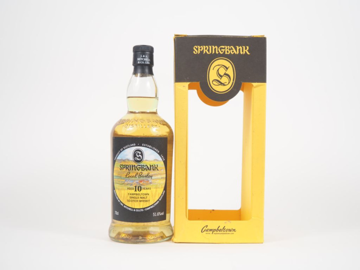 SPRINGBANK 10 YEARS BOTTLED 2021 LOCAL BARLEY 15 000 BOTTLES 70 cl - 5