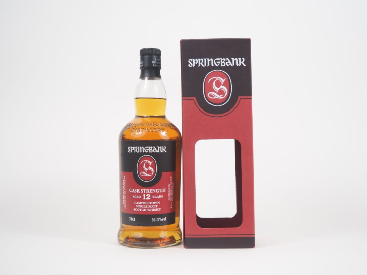 SPRINGBANK 12 YEARS CASK STRENGTH 70 cl - 56,3%