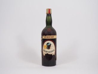 Vente aux enchères 1 VIEILLE BOUTEILLE (1 L) RHUM OLD NICK NEGRITA BARDINET - ETA - NIVEA