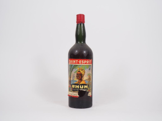 Vente aux enchères 1 VIEILLE BOUTEILLE (1 L) RHUM SUPÉRIEUR SAINT ESPRIT - ETA