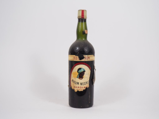 Vente aux enchères 1 VIEILLE BOUTEILLE (1 L) RHUM OLD NICK NEGRITA BARDINET - ETA