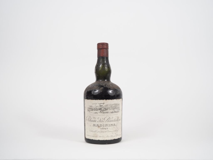 1 BOUTEILLE (75 CL) RHUM DES PLANTATIONS "MADININA" - 1895 - 45° - ETL