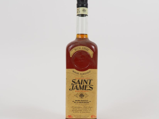 Vente aux enchères 1 BOUTEILLE (1 L) RHUM SAINT JAMES "ROYAL AMBRE" 45°