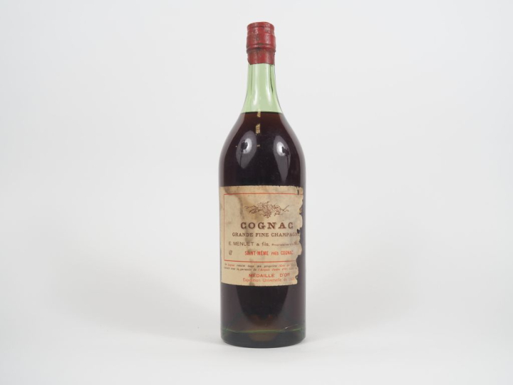 1 MAGNUM COGNAC GRANDE FINE CHAMPAGNE E. MENUET   FILS SAINT MÊME PRÈS