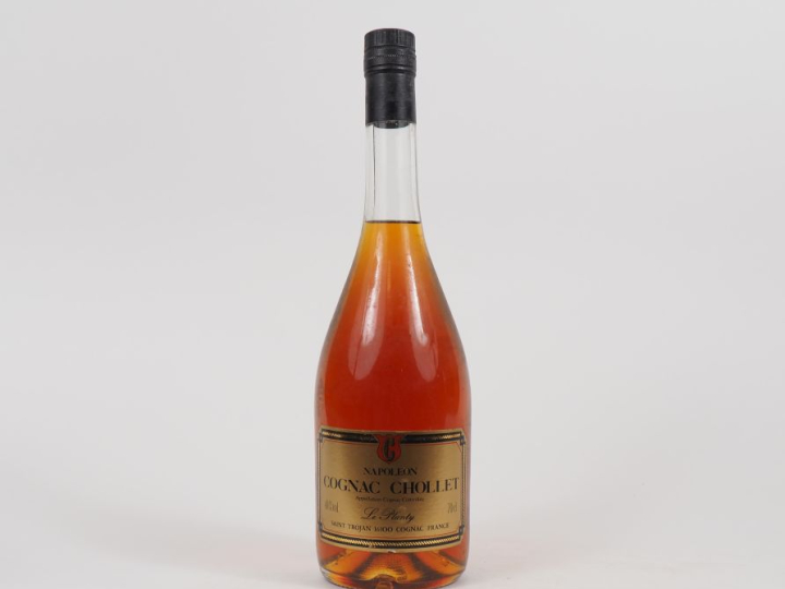 1 BOUTEILLE COGNAC CHOLLET NAPOLÉON LE PLANTY 