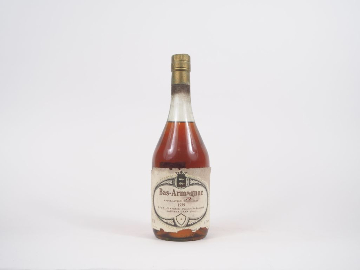 1 BOUTEILLE BAS ARMAGNAC CLAVERIE 47° - 1979 - ETA